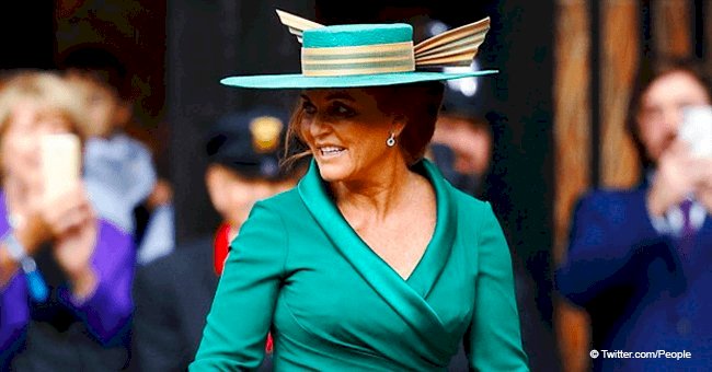 Sarah Ferguson's winged hat at Princess Eugenie's big wedding sparked hilarious memes