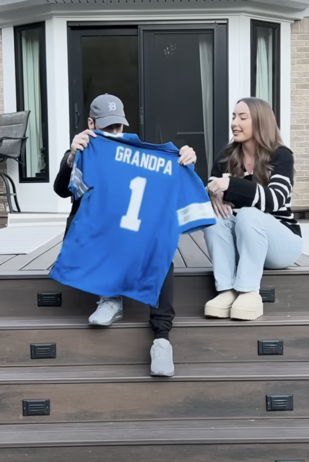 Eminem surprised that he's going to be a grandfather to Hailie Jade's first child in a clip uploaded on October 3, 2024 | Source: YouTube/EminemMusic