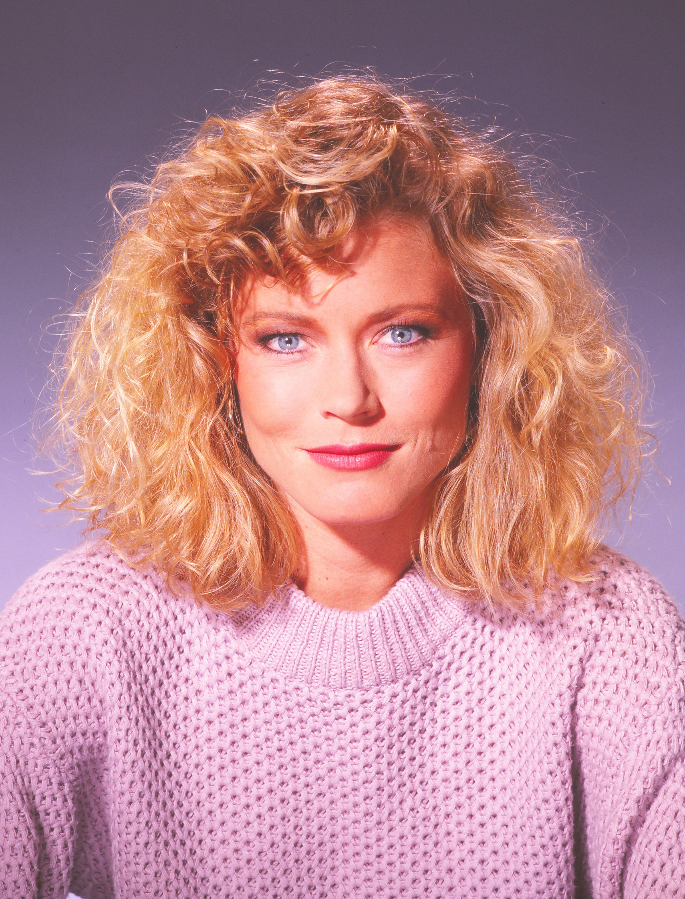 The "Dallas" star posing for a portrait in 1987 in Los Angeles, California. | Source: Getty Images