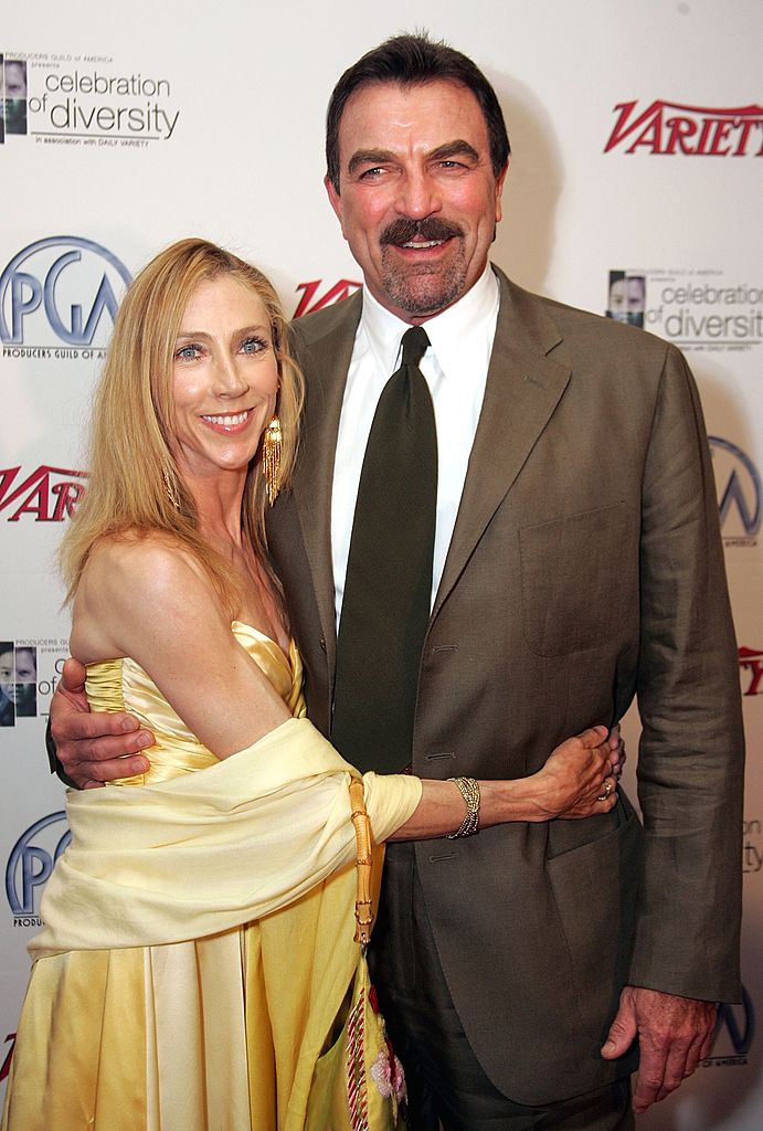 Tom Selleck and Jillie Mack attend the Producers Guild Of America Presents 2006 Celebration of Diversity on May 9, 2006 in Beverly Hills, California. | Photo: Getty Images