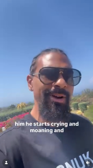 The former boxer continued his critique mid-walk, accusing Thomas of "crying and moaning" during their clashes on "I'm a Celebrity." | Source: Instagram/davidhaye