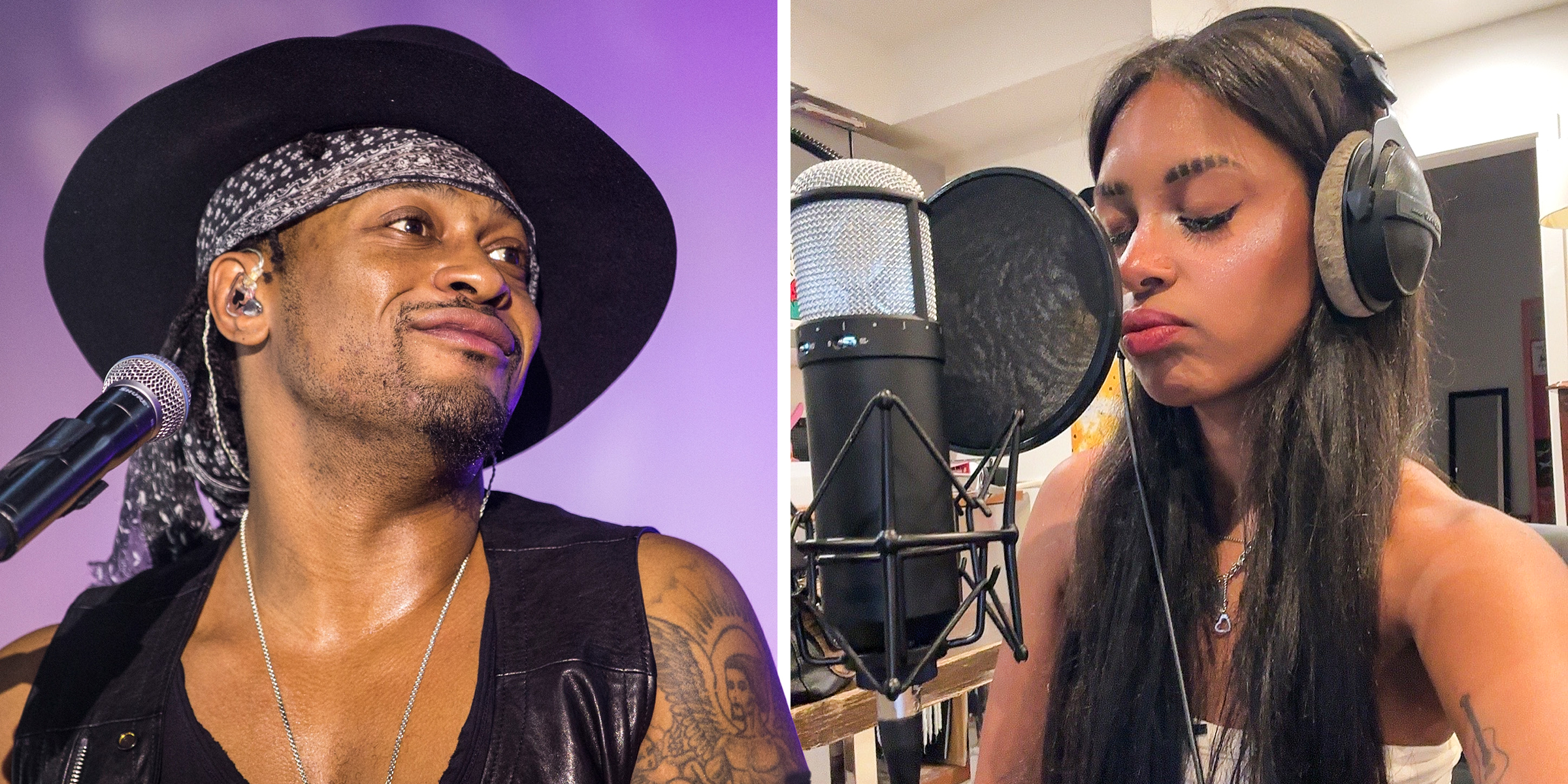 D'Angelo | Imani Archer | Source: Getty Images | Instagram/imaniarcher