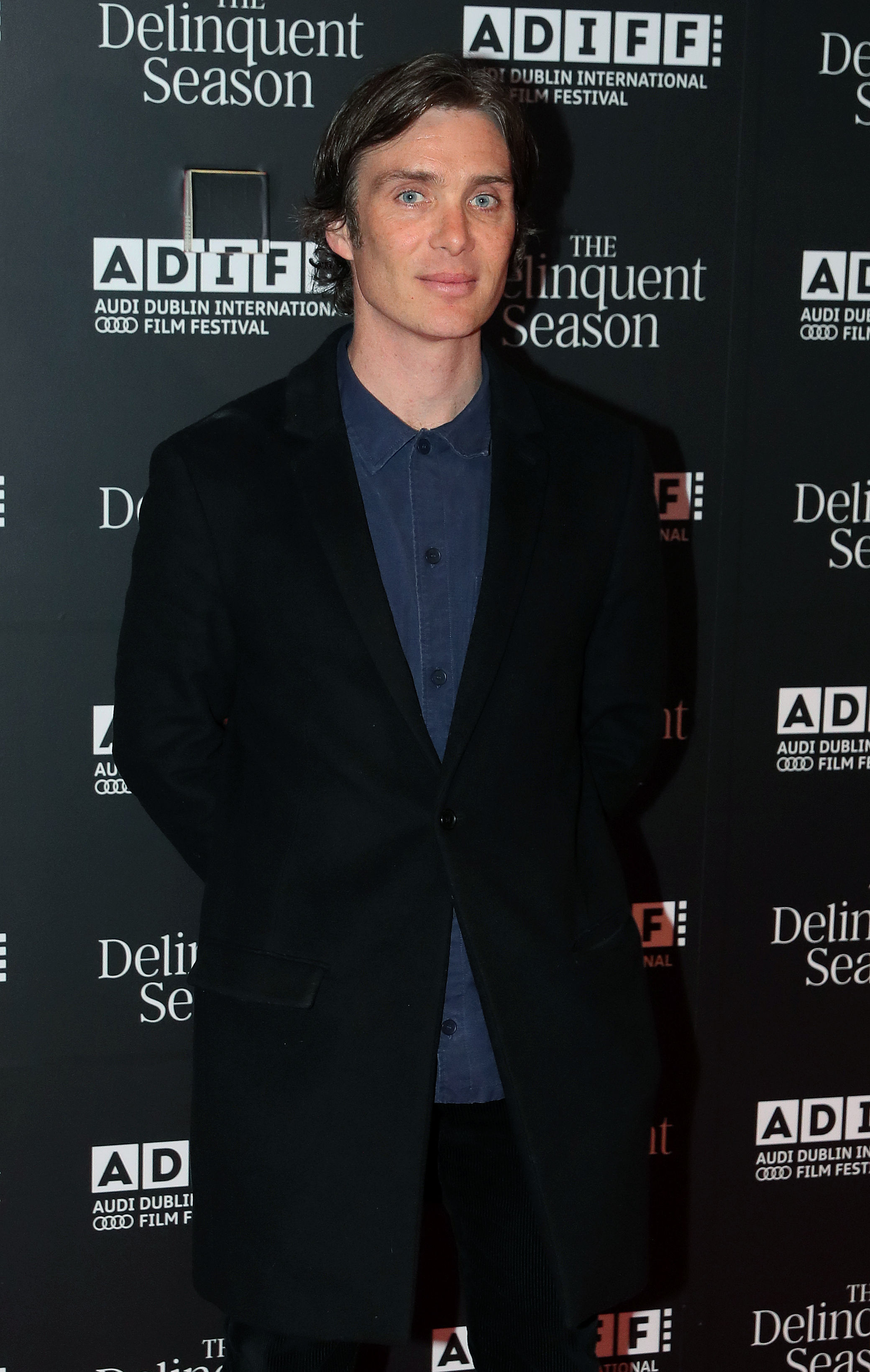 Cillian Murphy arrives for the world premiere of "The Delinquent Season" at Cineworld in Dublin, on April 25, 2018. | Source: Getty Images