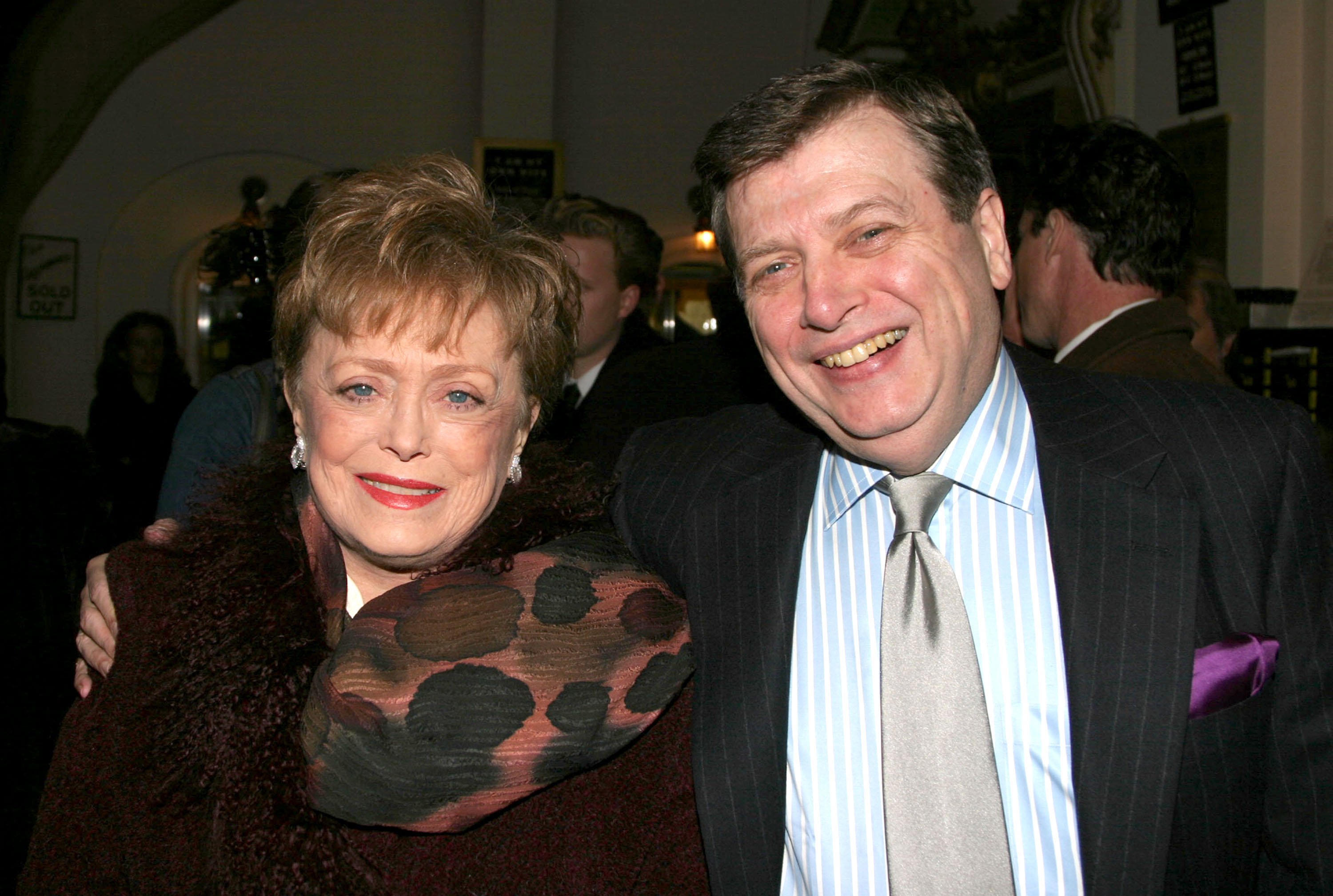 Rue McClanahan and husband Morrow Wilson at the opening of "I Am My Own Wife" on Broadway in 2003 | Photo: Getty Images