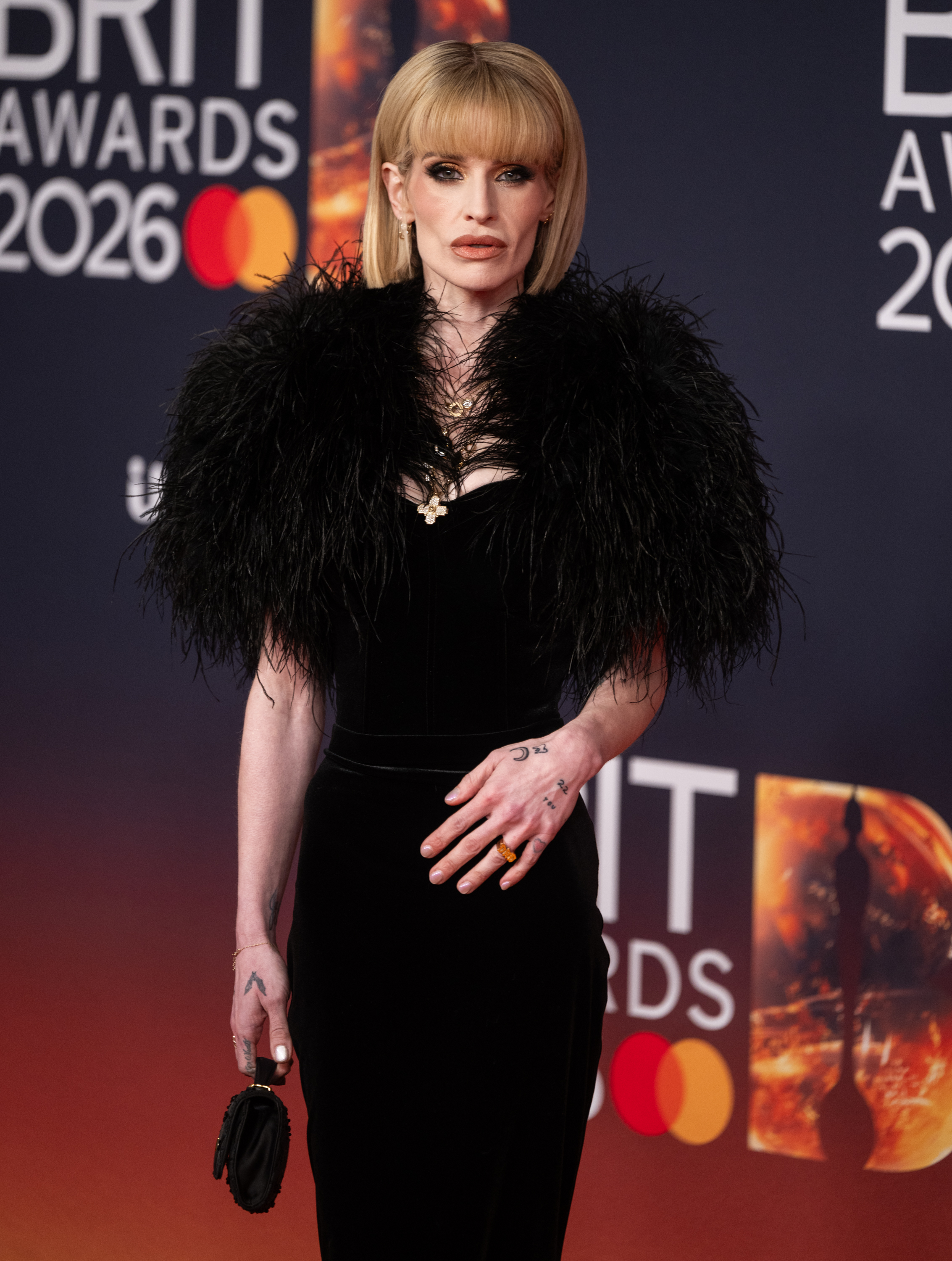 Kelly Osbourne attends The BRIT Awards 2026 in Manchester, England. | Source: Getty Images
