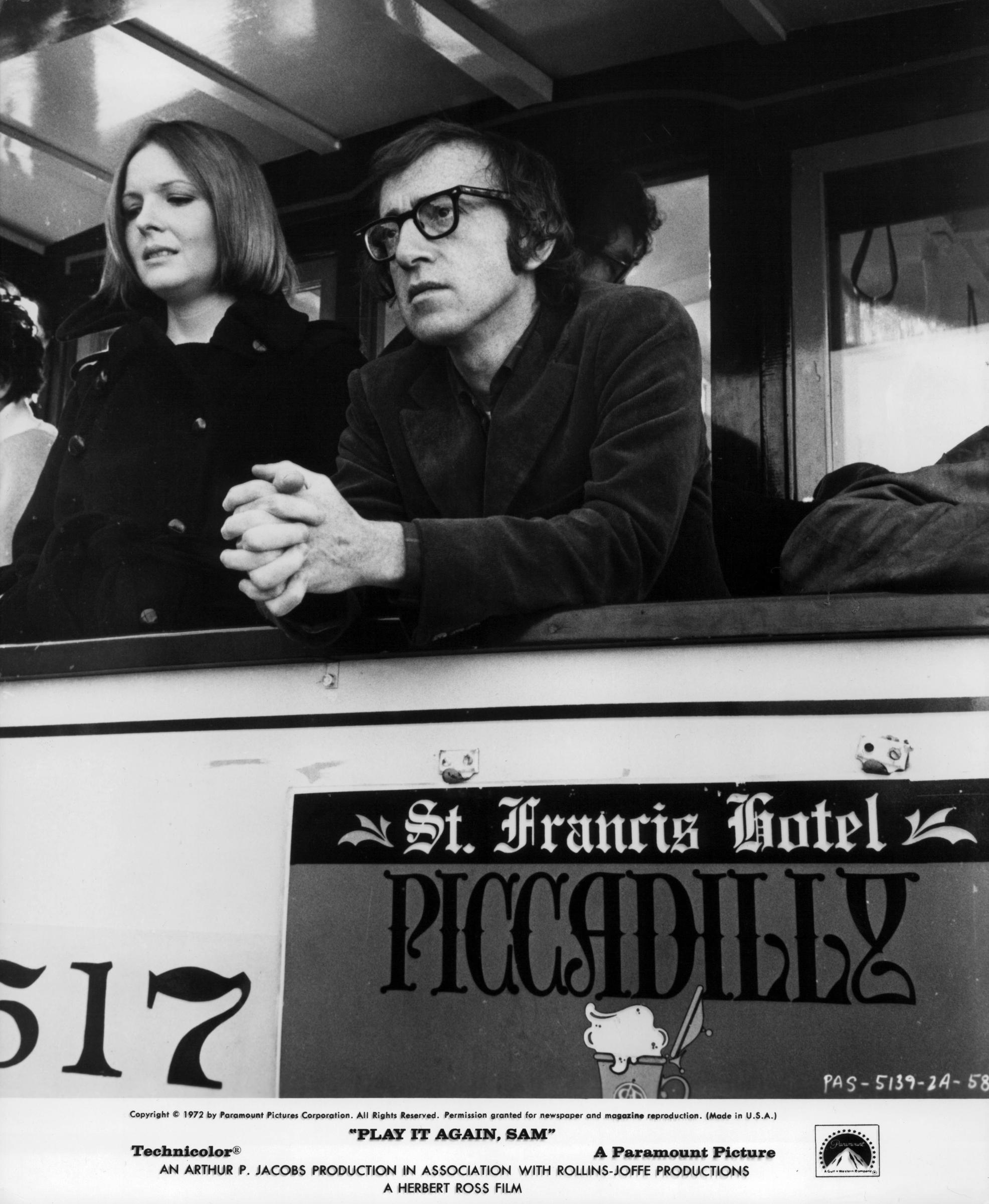 Woody Allen and Diane Keaton in "Play It Again, Sam" in 1972 | Source: Getty Images