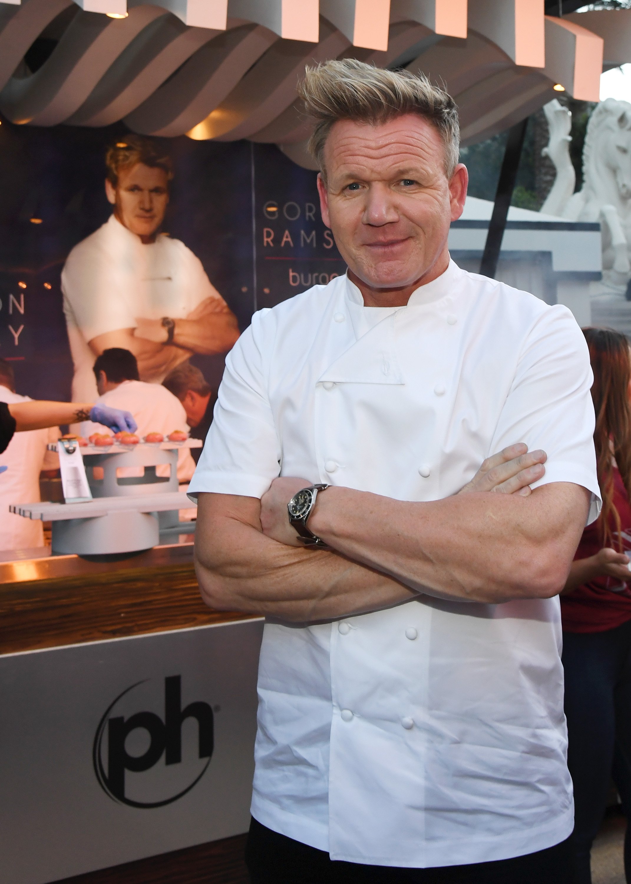 Gordon Ramsay attends the 12th annual Vegas Uncork'd by Bon Appetit Grand Tasting event on May 11, 2018, in Las Vegas, Nevada. | Source: Getty Images.