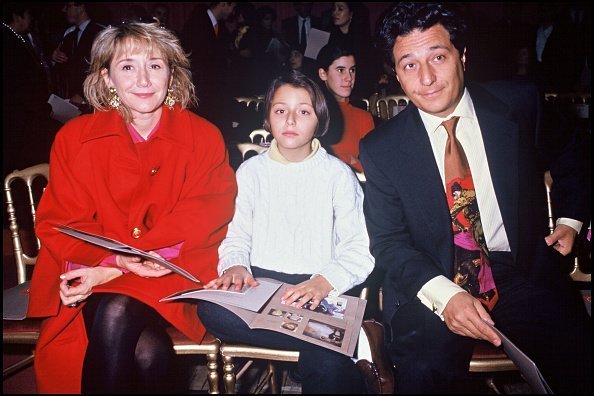 Marie-Anne Chazel, Christian Clavier et leur fille Magot | Photo : Getty Images