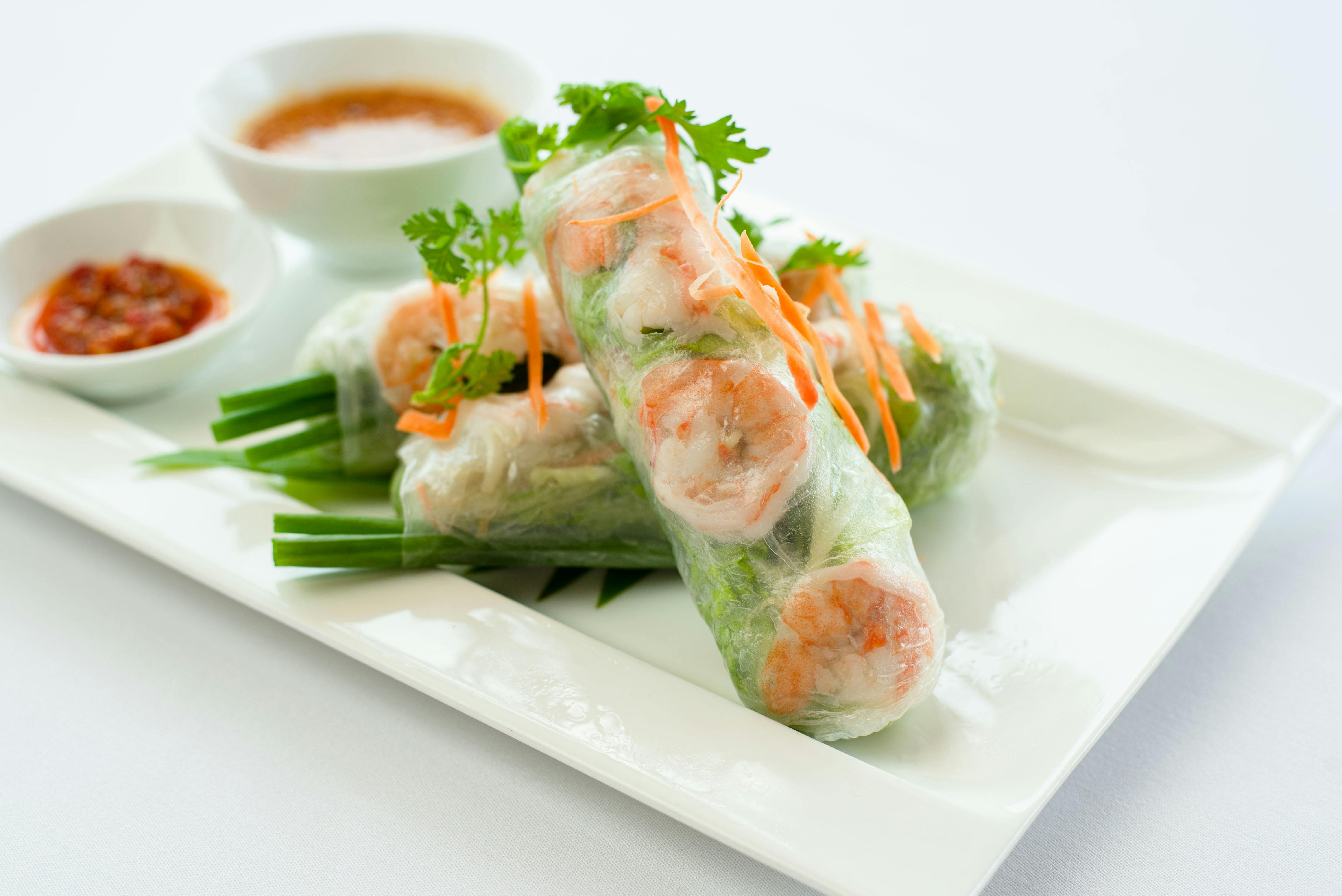 Spring rolls | Source: Pexels