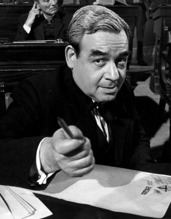 Tom Bosley as George W. Norris in the television anthology "Profiles in Courage", 1965 | Source: Wikimedia