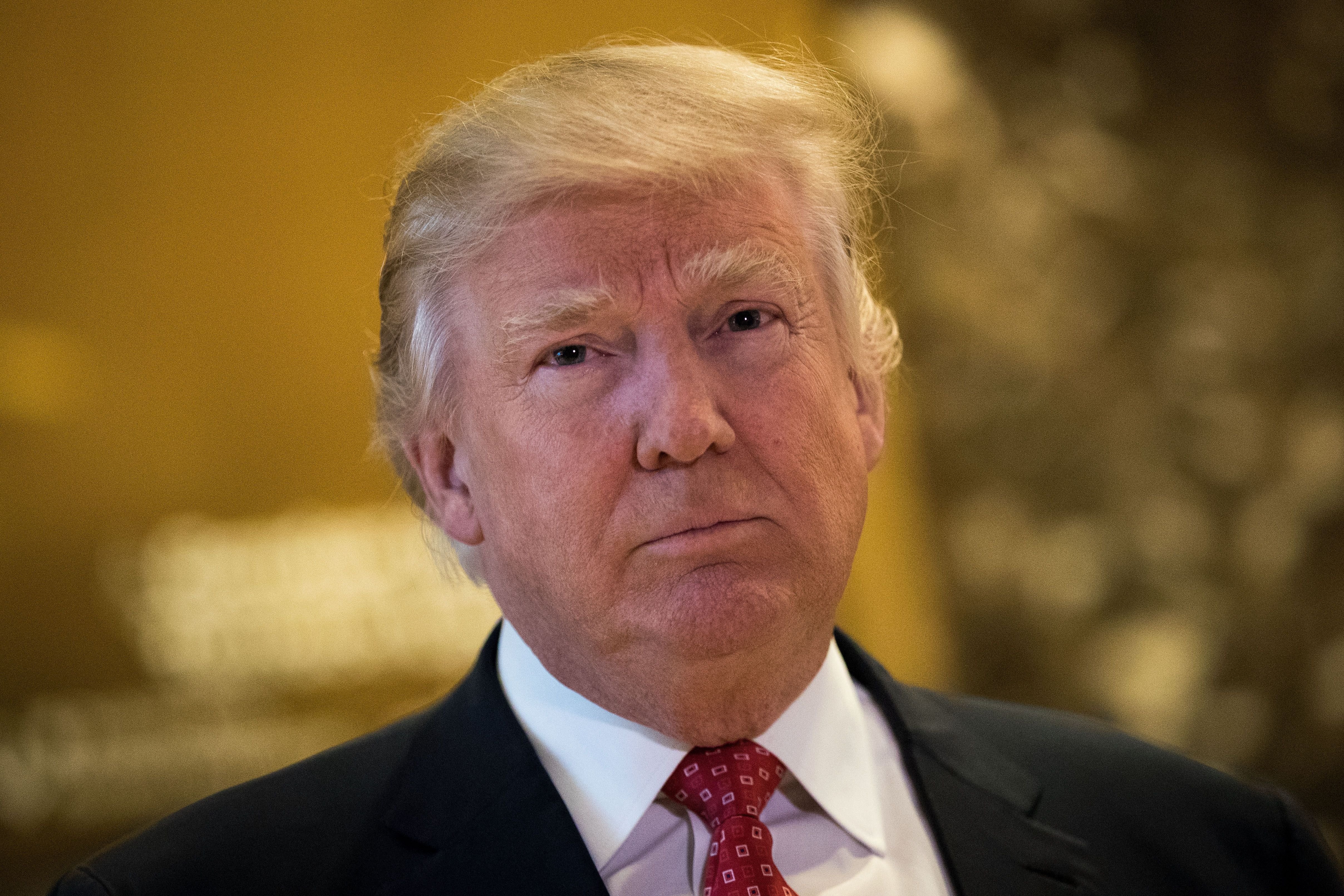 Le président Donald Trump à la Trump Tower, le 9 janvier 2017 à New York. | Photo : Getty Images