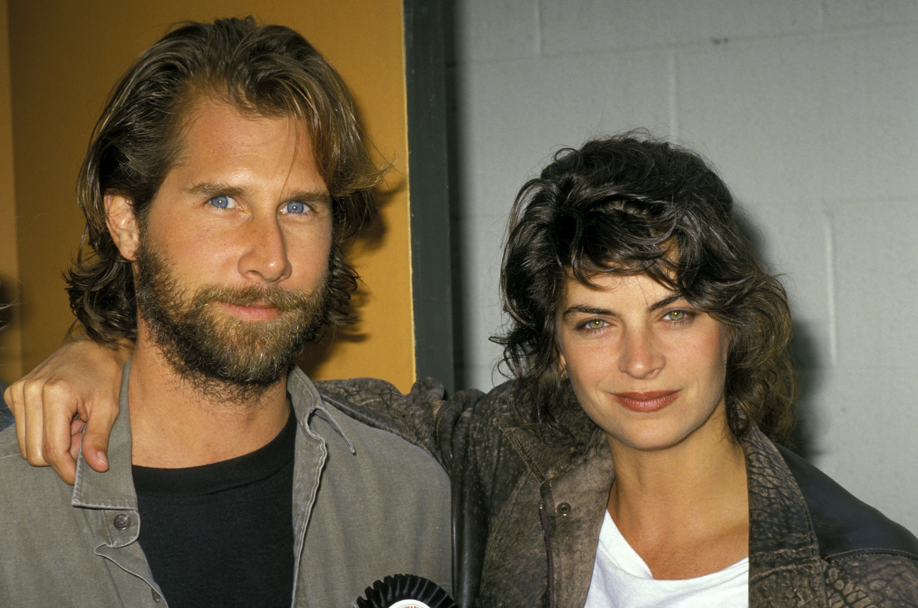Parker Stevenson And Kirstie Alley at The Great Coldwater Canyon Chili Cook-Off for the Benefit of St. Michael's School of Los Angeles, circa 1988 | Source: Getty Images