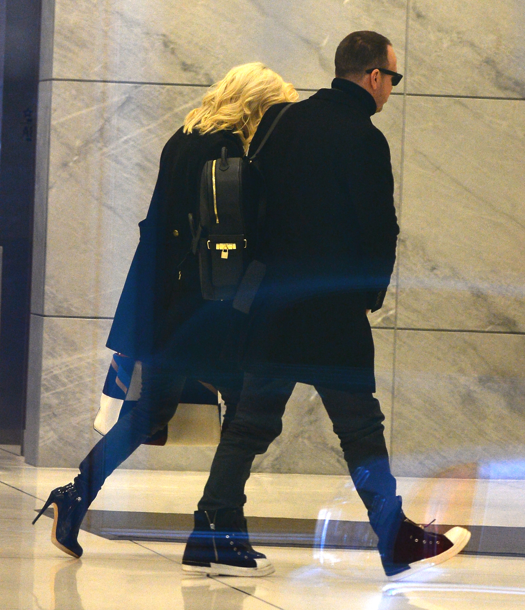 The couple spotted in "Midtown" on January 13, 2016, in New York City. | Source: Getty Images