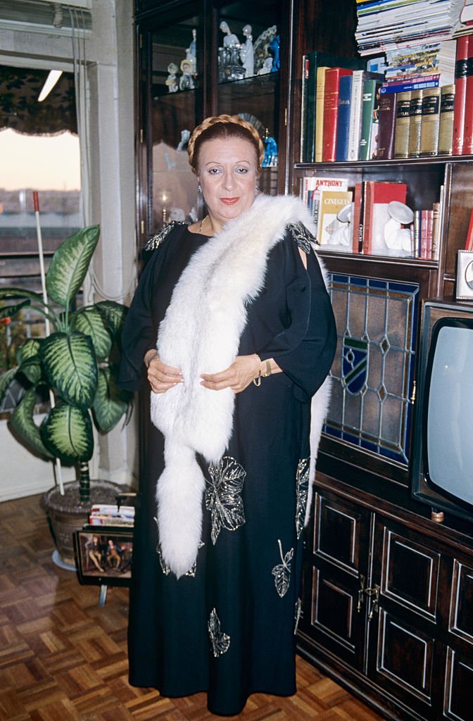 La actriz española Florinda Chico en Madrid, España, en 1980. | Foto: Getty Images