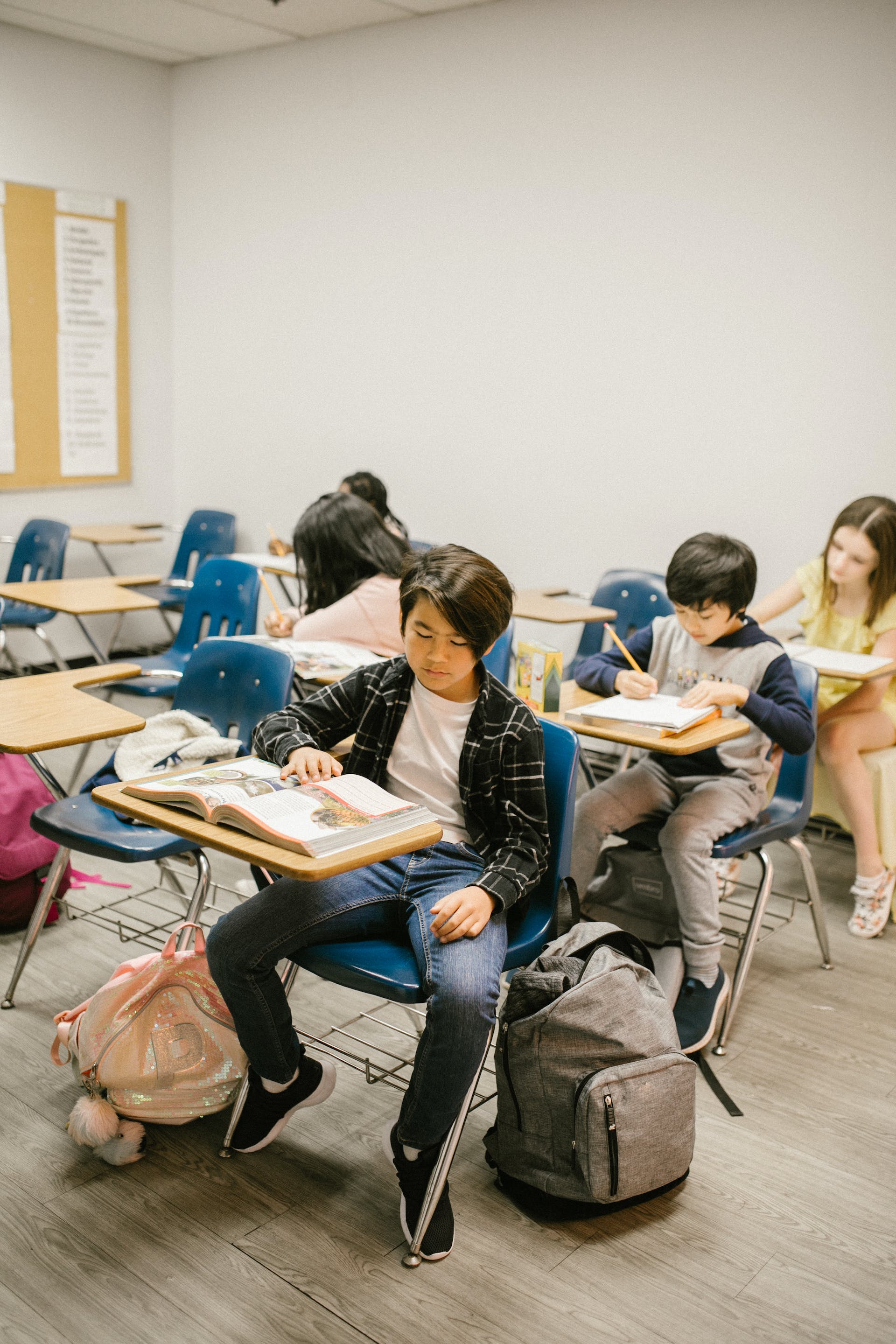 Students in a classroom | Source: Pexels