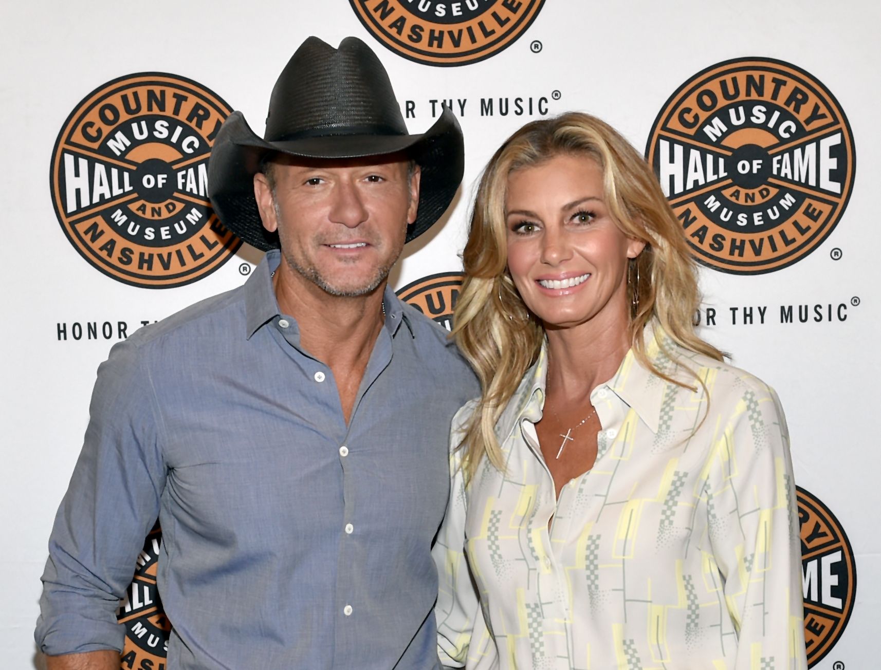 Tim McGraw and Faith Hill at the All Access program at The Country Music Hall Of Fame And Museum's CMA Theater on May 3, 2018 | Photo: Getty Images