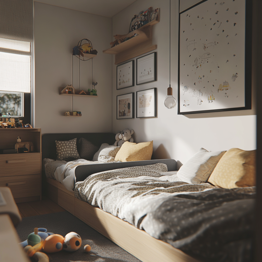 An empty kids room | Source: Midjourney