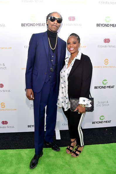 Snoop Dogg and Shante Broadus at the 34th Annual Cedars-Sinai Sports Spectacular on July 15, 2019 | Photo: Getty Images