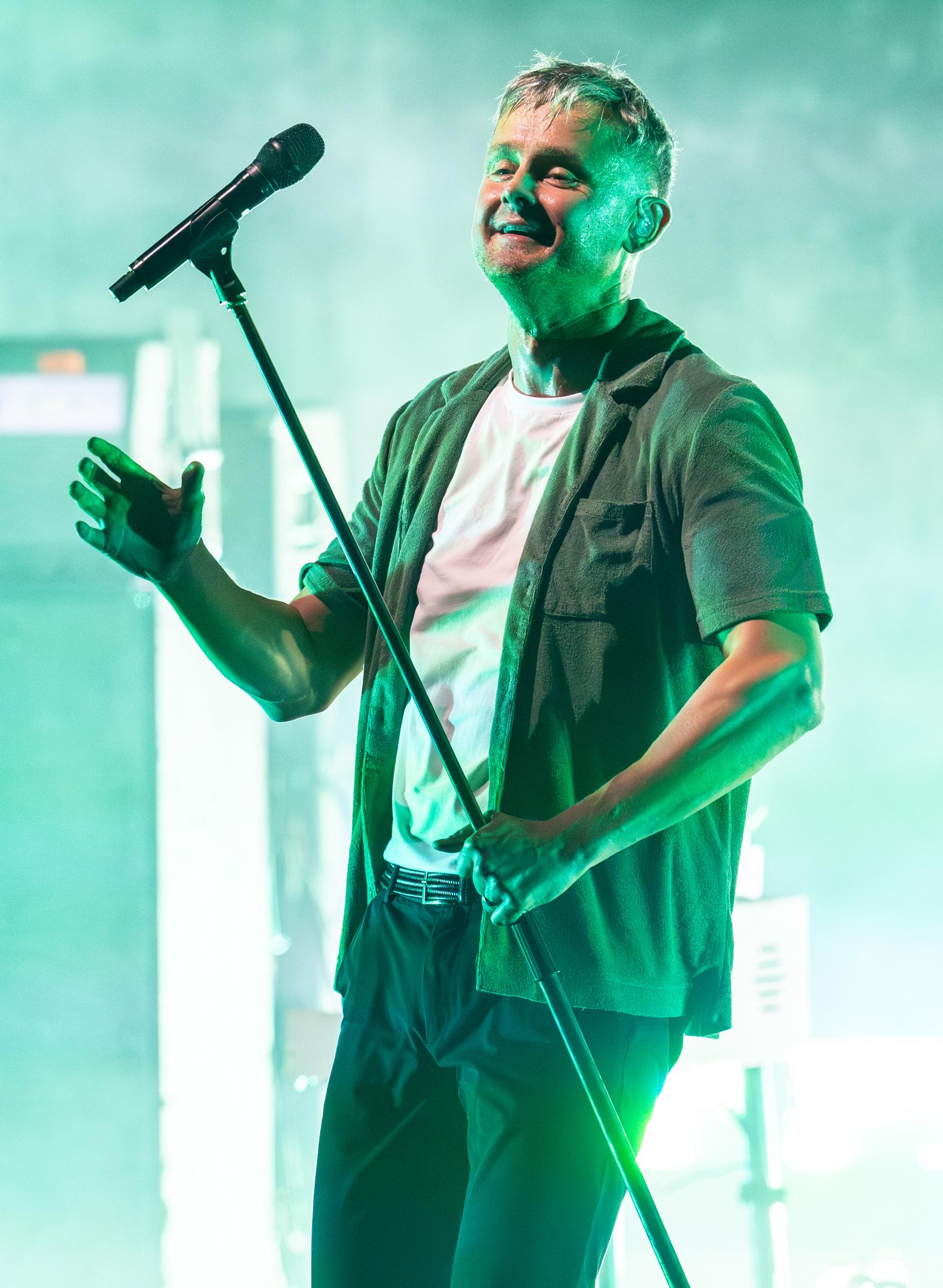 The 2000s heartthrob performing at the Greek Theatre on September 4, 2024, in Berkeley, California. | Source: Getty Images