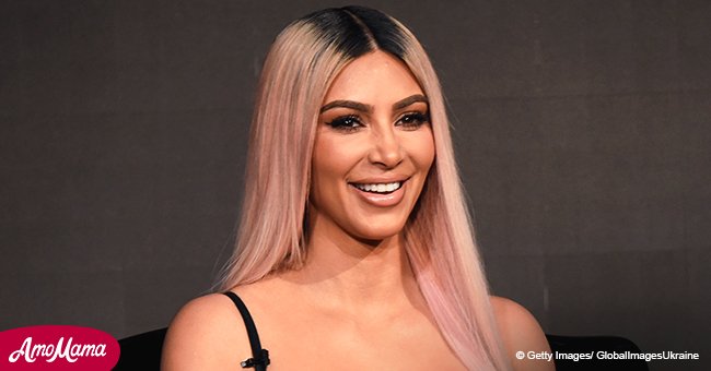 Kim Kardashian shares adorable family photo with three children and extols the joys of motherhood