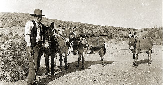 The old prospector was passing by a small town in Texas. | Photo: Shutterstock