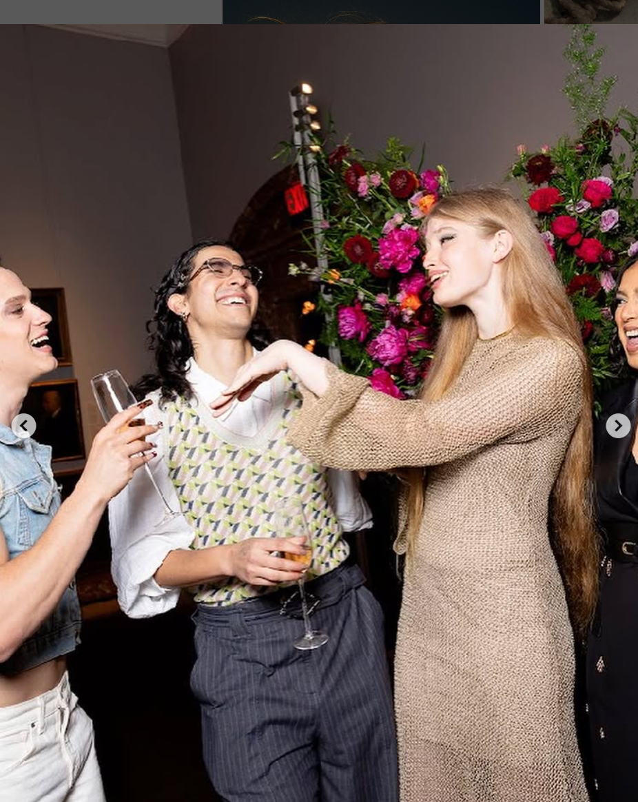 Vivian Wilson interacting with people at a Teen Vogue event, dated May 13, 2025 | Source: Instagram/vivllainous