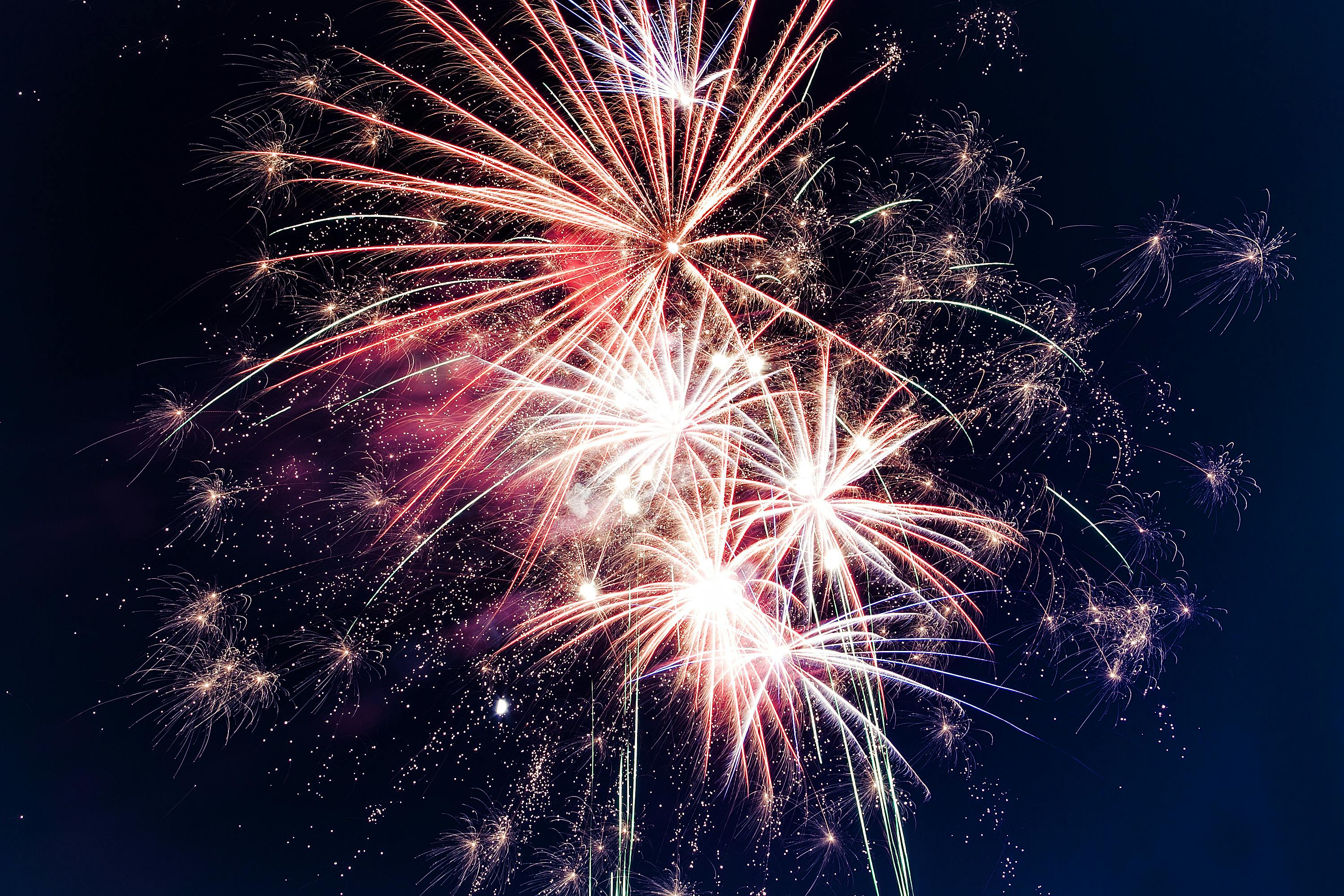 Fireworks at night | Source: Pexels