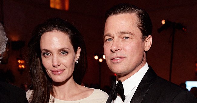 Angelina Jolie and Brad Pitt on November 5, 2015 in Hollywood, California.| Photo: Getty Images