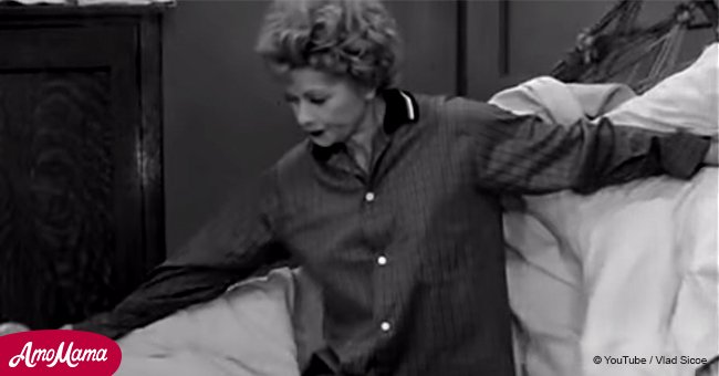 This classic scene from 'I love Lucy' movie will take you on a stroll down memory lane