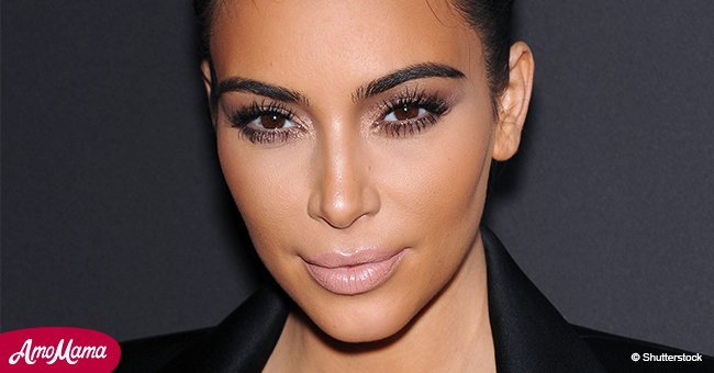 Kim Kardashian models unusual accessory hailing from the past again