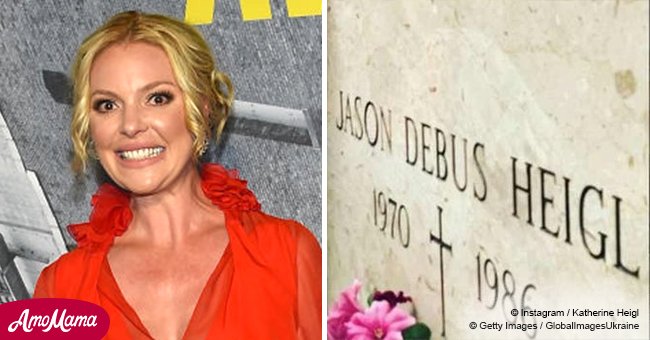 Katherine Heigl apologizes for sparking outrage with 'inappropriate' photos from cemetery