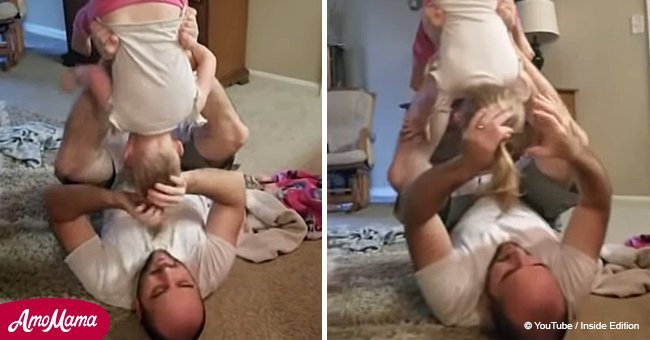 Dad shares the incredibly epic way he does his 2–year-old daughter's hair (video)