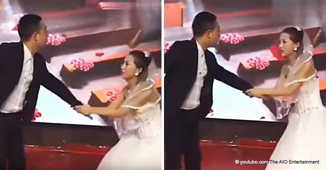 Awkward Moment Grooms Ex Girlfriend Reportedly Crashes His Wedding In A Bridal Dress 9229