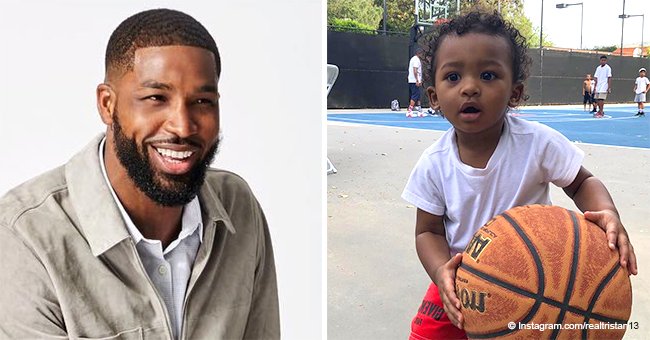 Tristan Thompson shares cute pics to mark son's 2nd birthday after allegedly neglecting the child