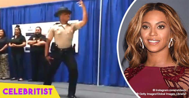 Police officer leaves the crowd speechless with an epic Beyoncé dance performance in viral video