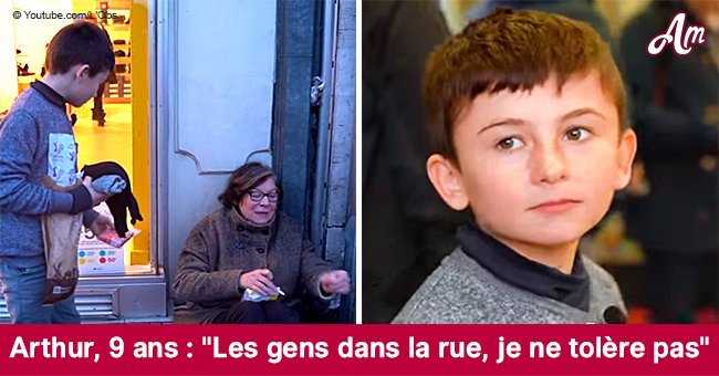 "Les gens dans la rue, je ne tolère pas": Arthur, âgé de 9 ans, vend ses toiles pour aider les sans abris