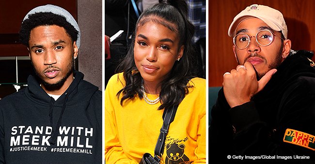 Lori Harvey reportedly spotted kissing Lewis Hamilton after deleting all pics of Trey Songz