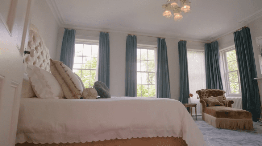 The master bedroom | Source: YouTube/Architectural Digest