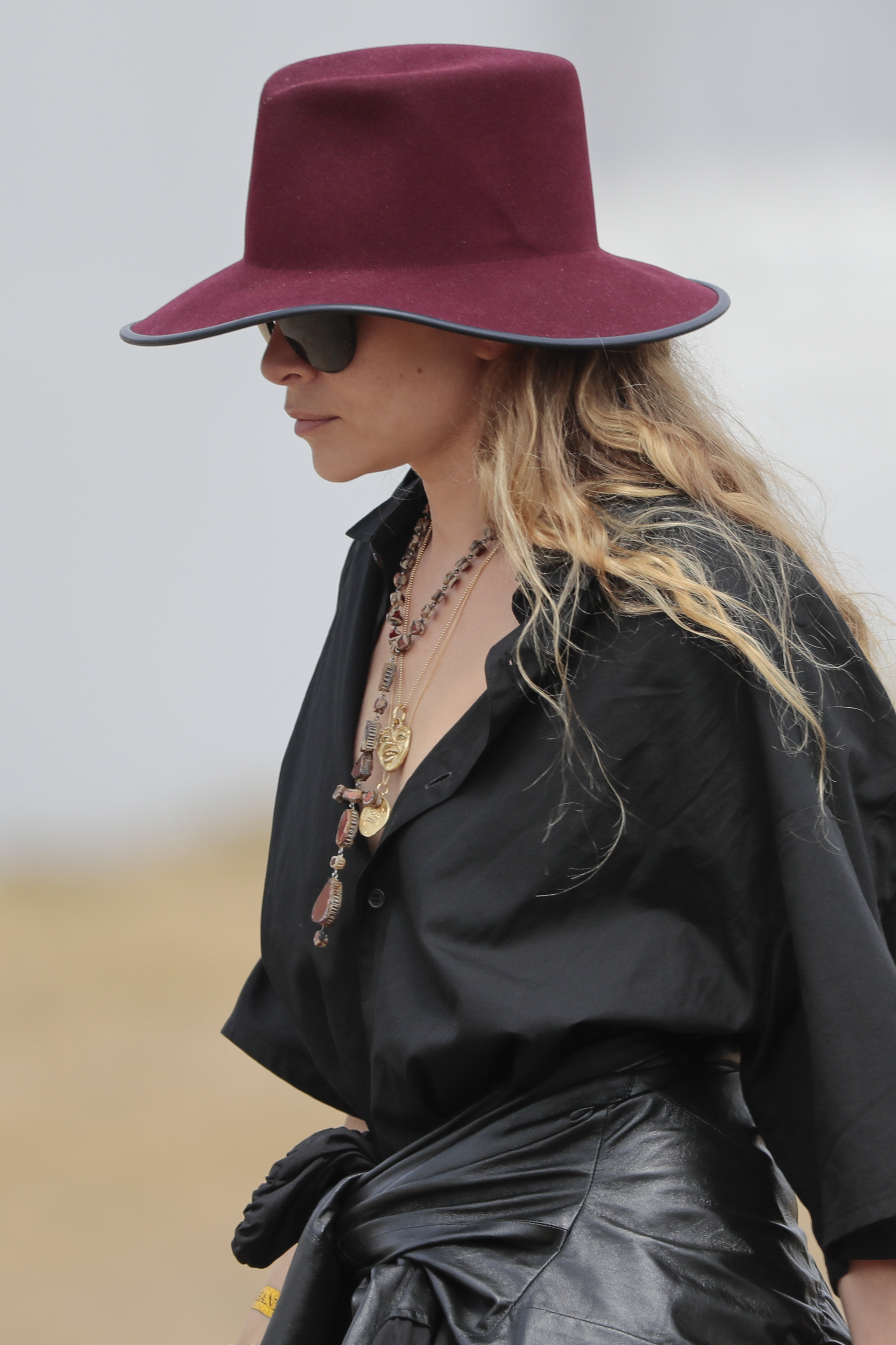 Mary-Kate Olsen at the Longines Global Champions Tour of Chantilly, at Hippodrome de Chantilly on July 13, 2019 | Source: Getty Images