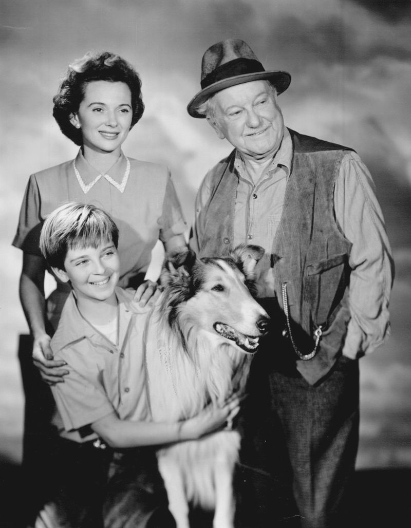 Jan Clayton, George Cleveland, and Tommy Rettig, circa 1950s | Photo: Wikimedia Commons