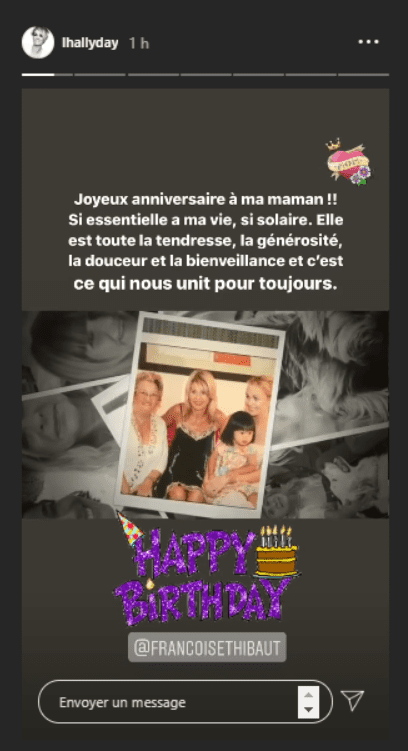 Capture d'écran de la story Instagram de Laeticia Hallyday | Photo : Instagram/lhallyday/ Capture d'écran de la story Instagram de Laeticia Hallyday | Photo : Instagram/lhallyday/