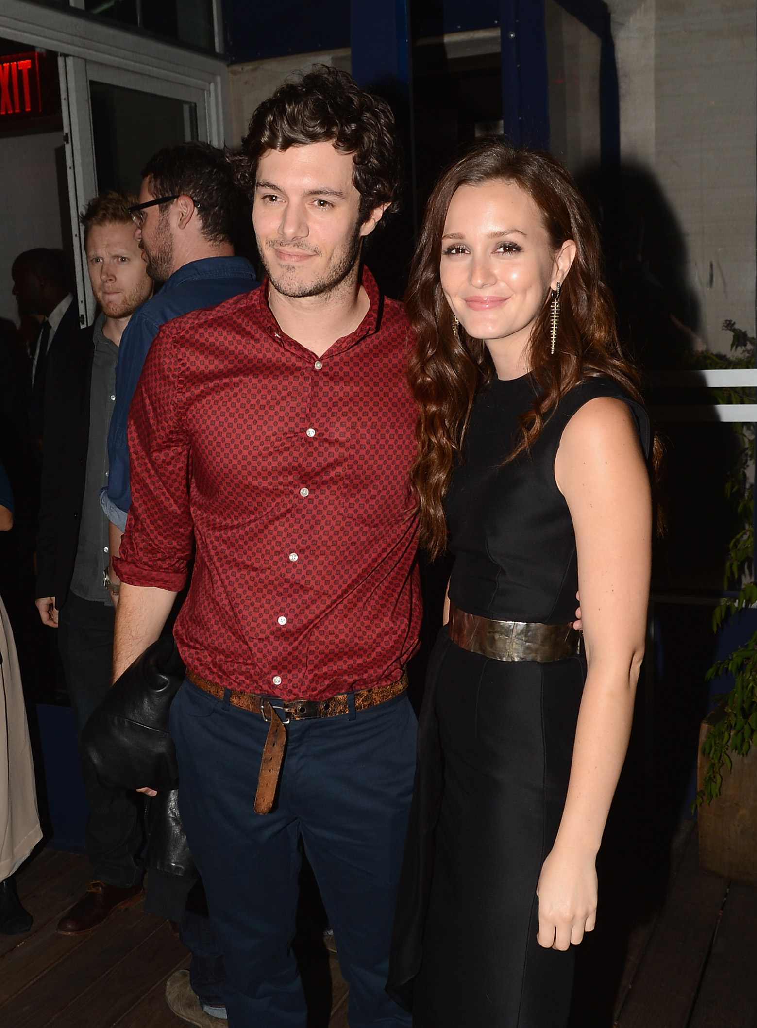 Adam Brody and Leighton Meester at a screening of "The Oranges" after-party on September 14, 2012, in New York. | Source: Getty Images