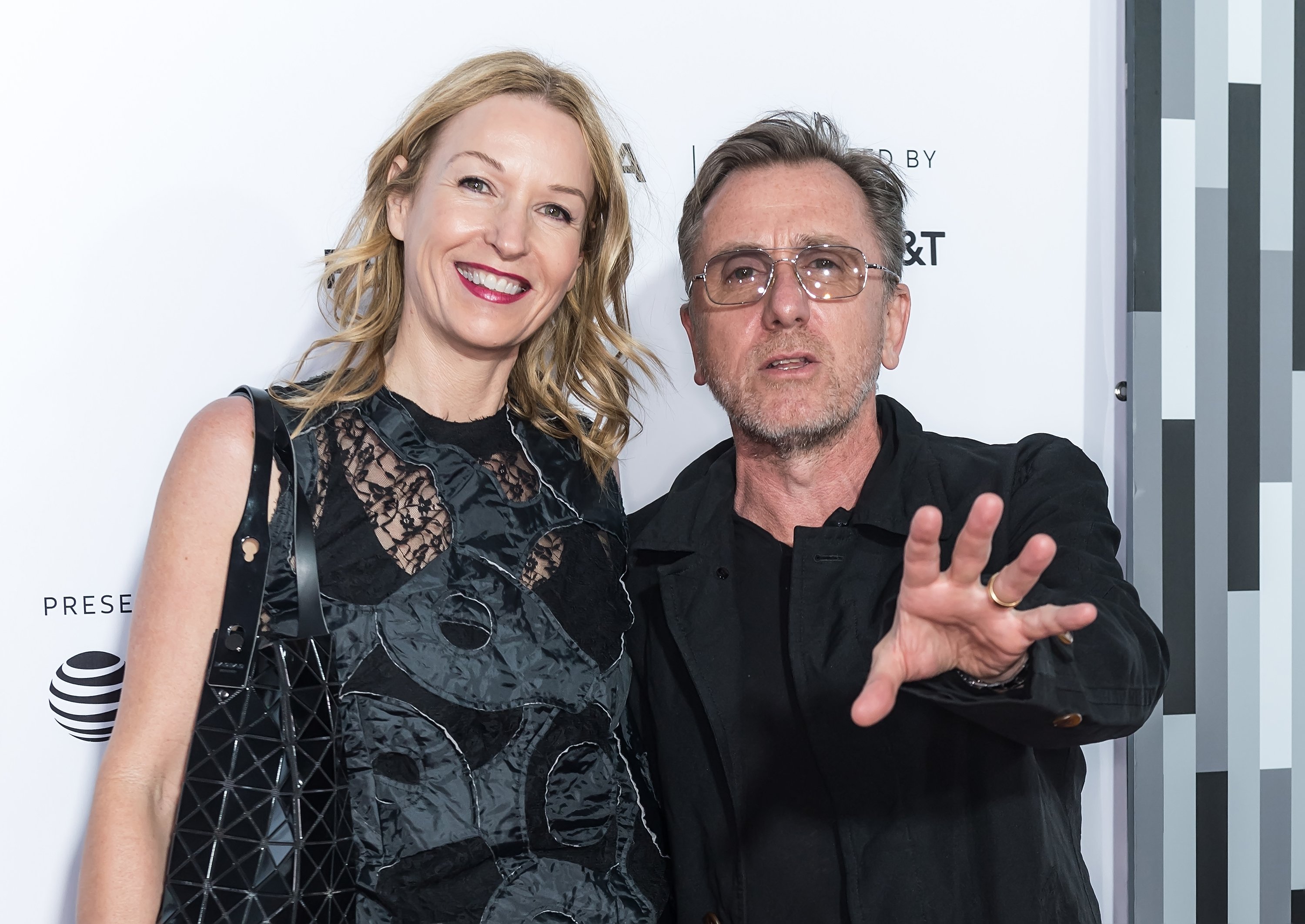 Tim Roth (R) and his wife Nikki Butler attend "Reservoir Dogs" 25th Anniversary Screening during 2017 Tribeca Film Festival at The Beacon Theatre on April 28, 2017 in New York City. | Source: Getty Images