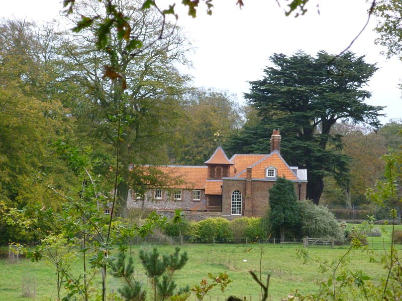 Anmer Hall, Norfolk. | Foto: Wikimedia Commons