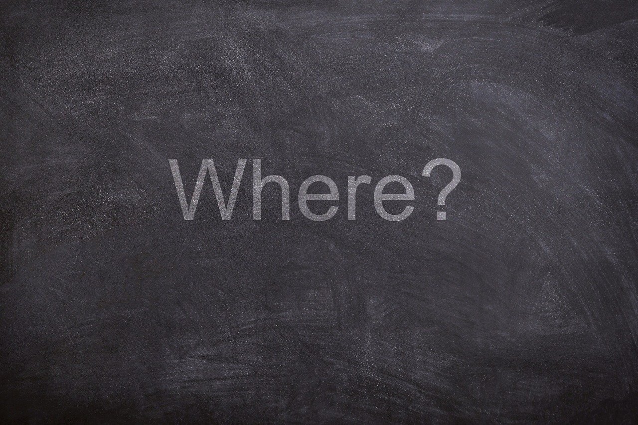 Questioning where something might be. | Source: Pixabay. 