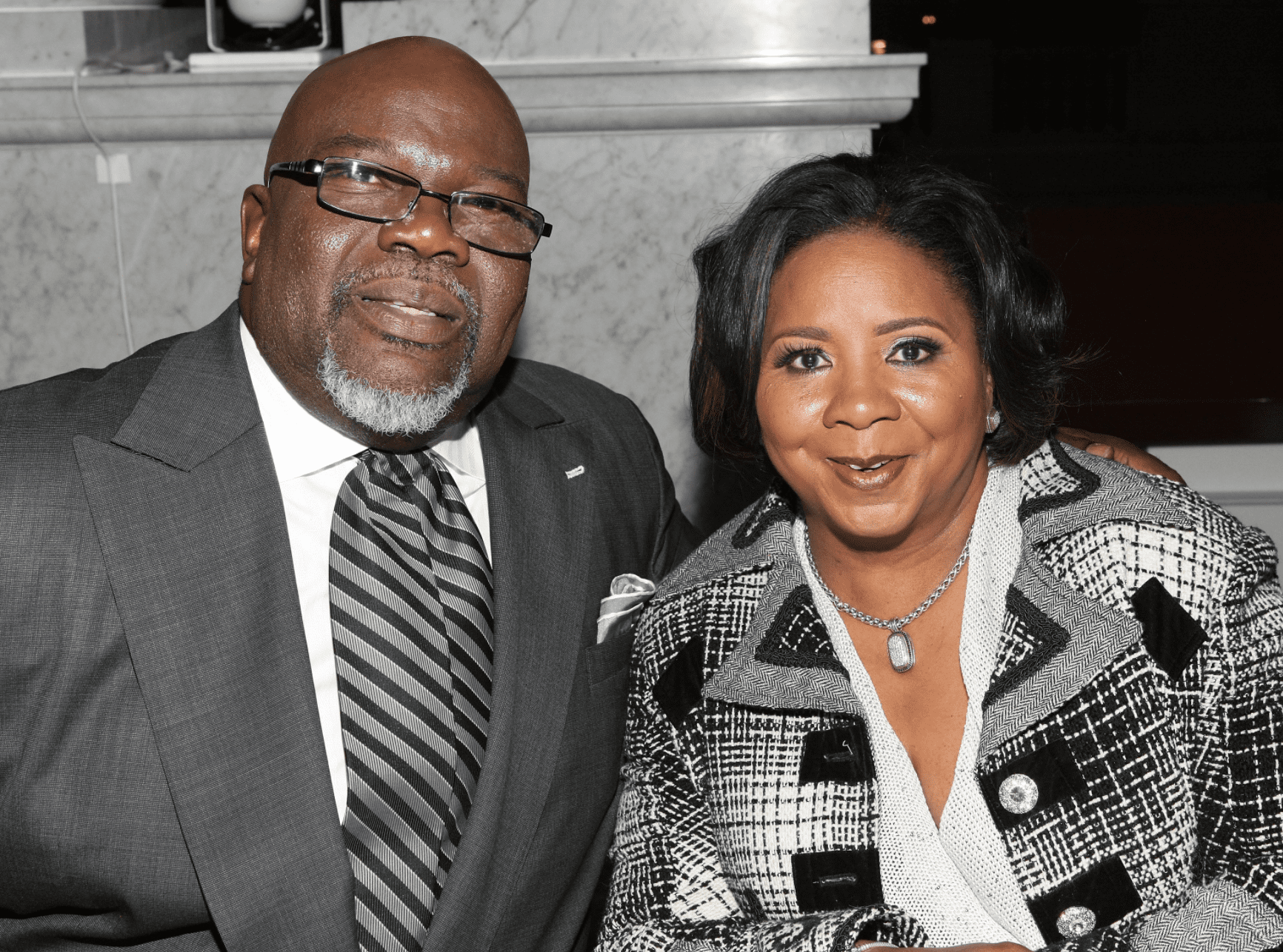 Bishop T. D. Jakes and his wife Serita Jakes at the BET Honors 2013 at The Library of Congress on January 11, 2013  | Photo: Getty Images