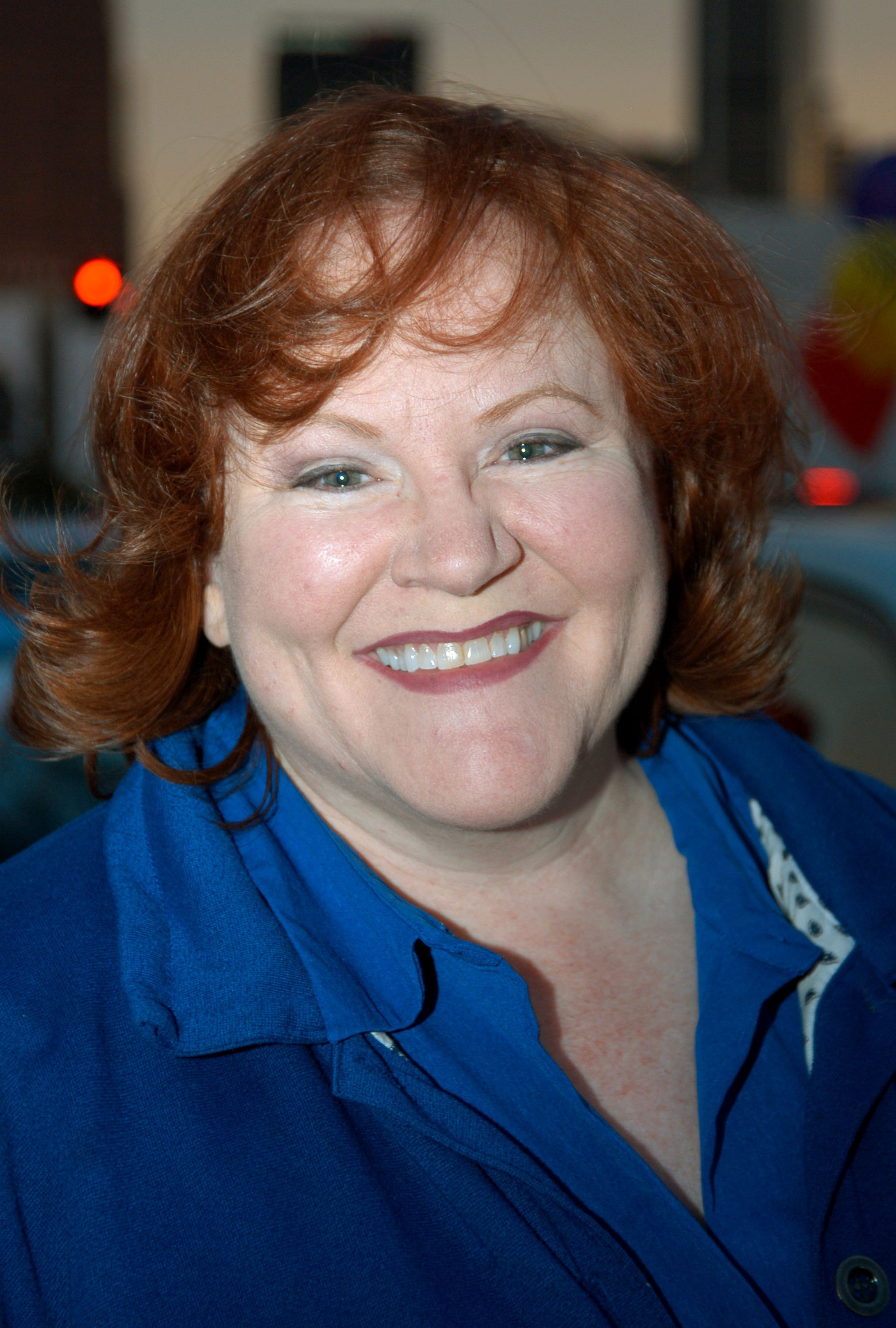 Edie McClurg during Union of Concerned Citizens Hybrid Car Rendezvous at the 2003 LA Auto Show at Los Angeles Convention Center in Los Angeles, California, United States. | Source: Getty Images
