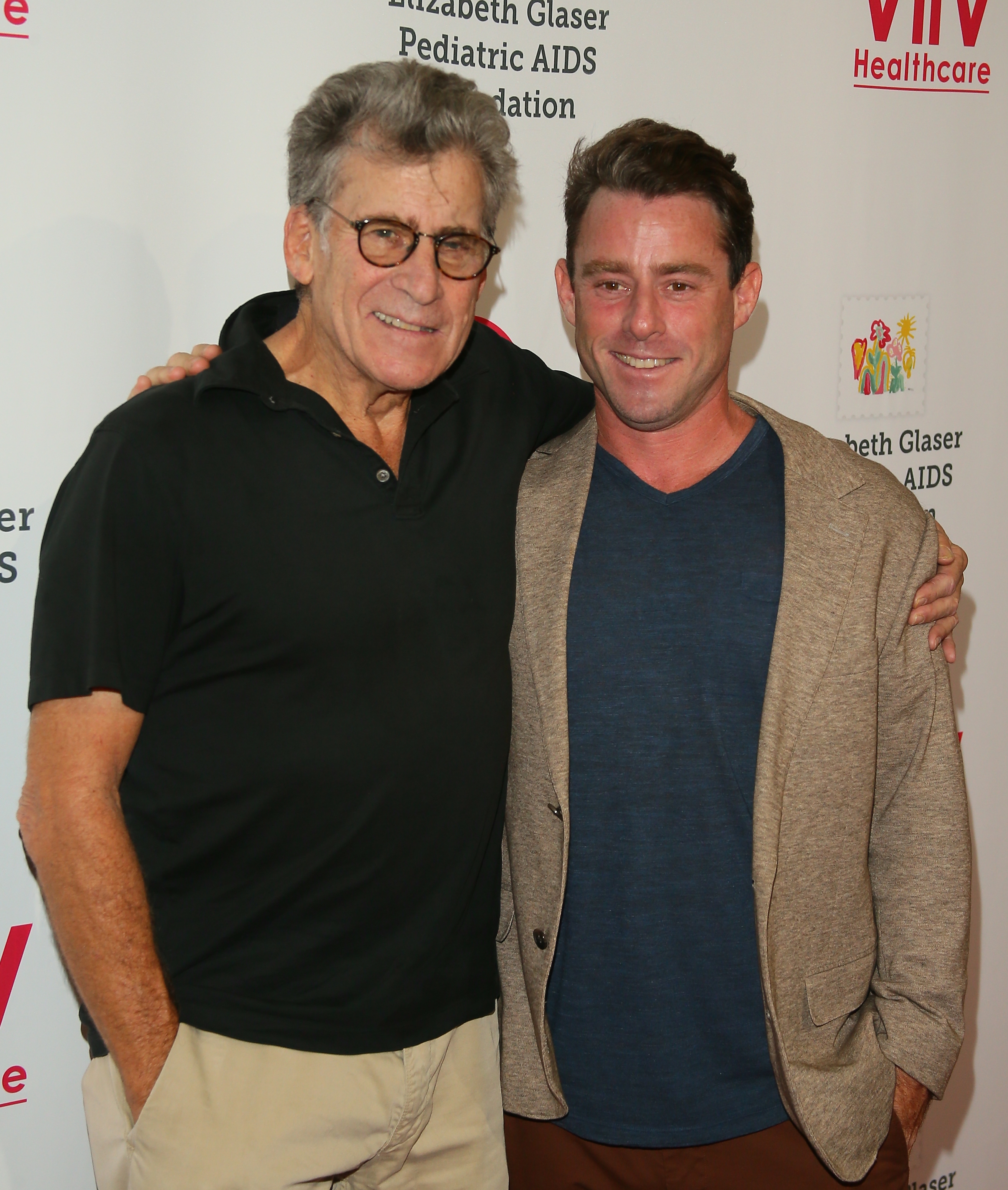 Paul Michael Glaser and his son Jake Glaser attend the Elizabeth Glaser Pediatric AIDS Foundation's 30th Annual A Time for Heroes Family Festival at Smashbox Studios on October 27, 2019 in Culver City, California | Source: Getty Images
