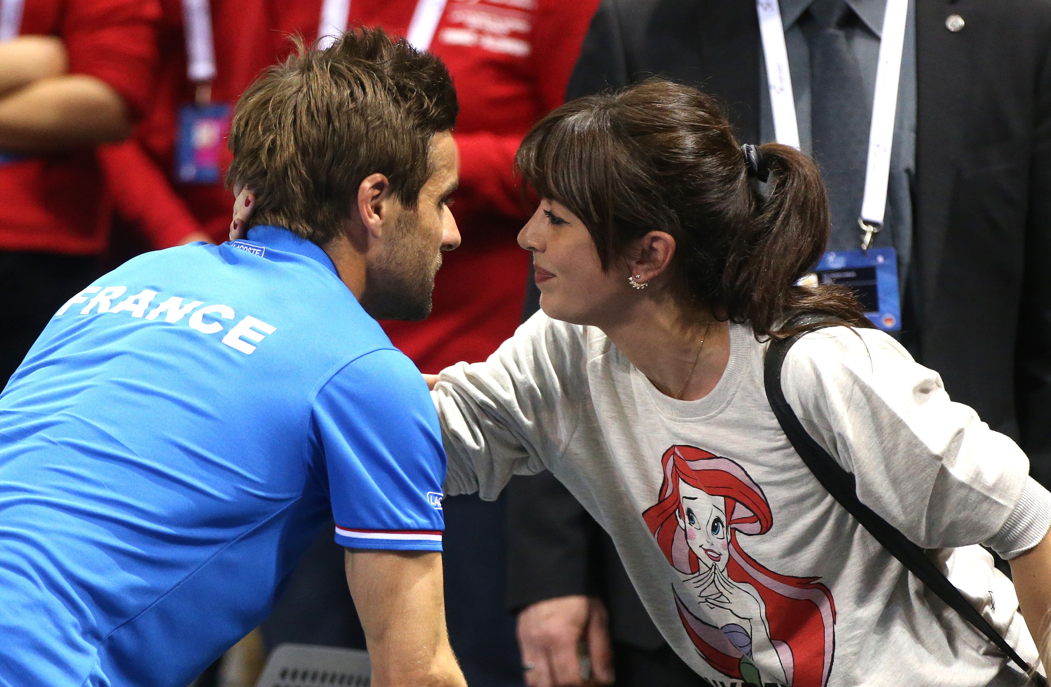 Nolwenn Leroy et son compagnon Arnaud Clément. l Source : Getty Images Nolwenn Leroy et son compagnon Arnaud Clément. l Source : Getty Images