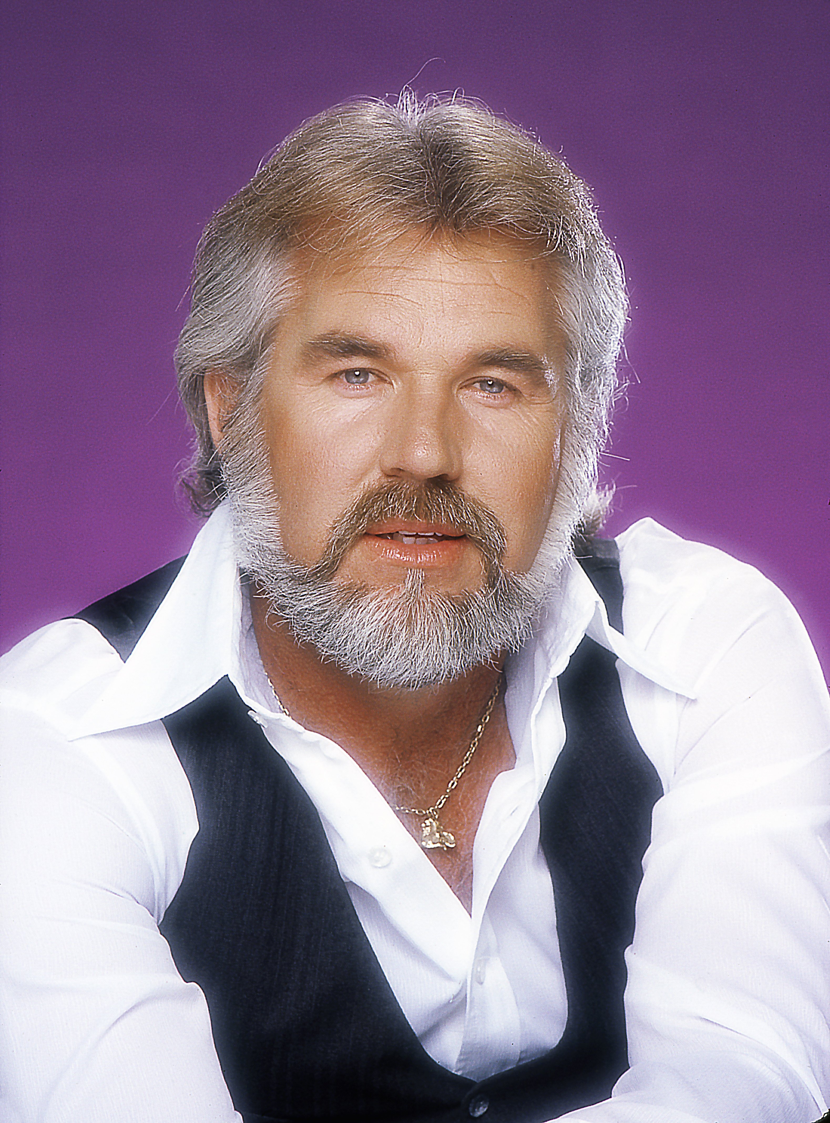 Porträt von Kenny Rogers 1979 in Los Angeles. | Quelle: Getty Images